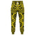 Polynesian Kakau Turtle Yellow Joggers Unisex Yellow - Polynesian Pride