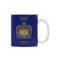 Samoa Mug Passport White Mug - Polynesian Pride