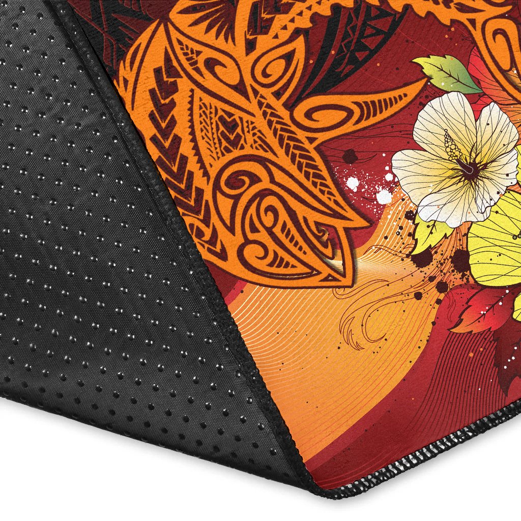 Papua New Guinea Area Rugs - Tribal Tuna Fish - Polynesian Pride