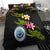 Federated States Of Micronesia Polynesian Bedding Set - Plumeria Tribal - Polynesian Pride