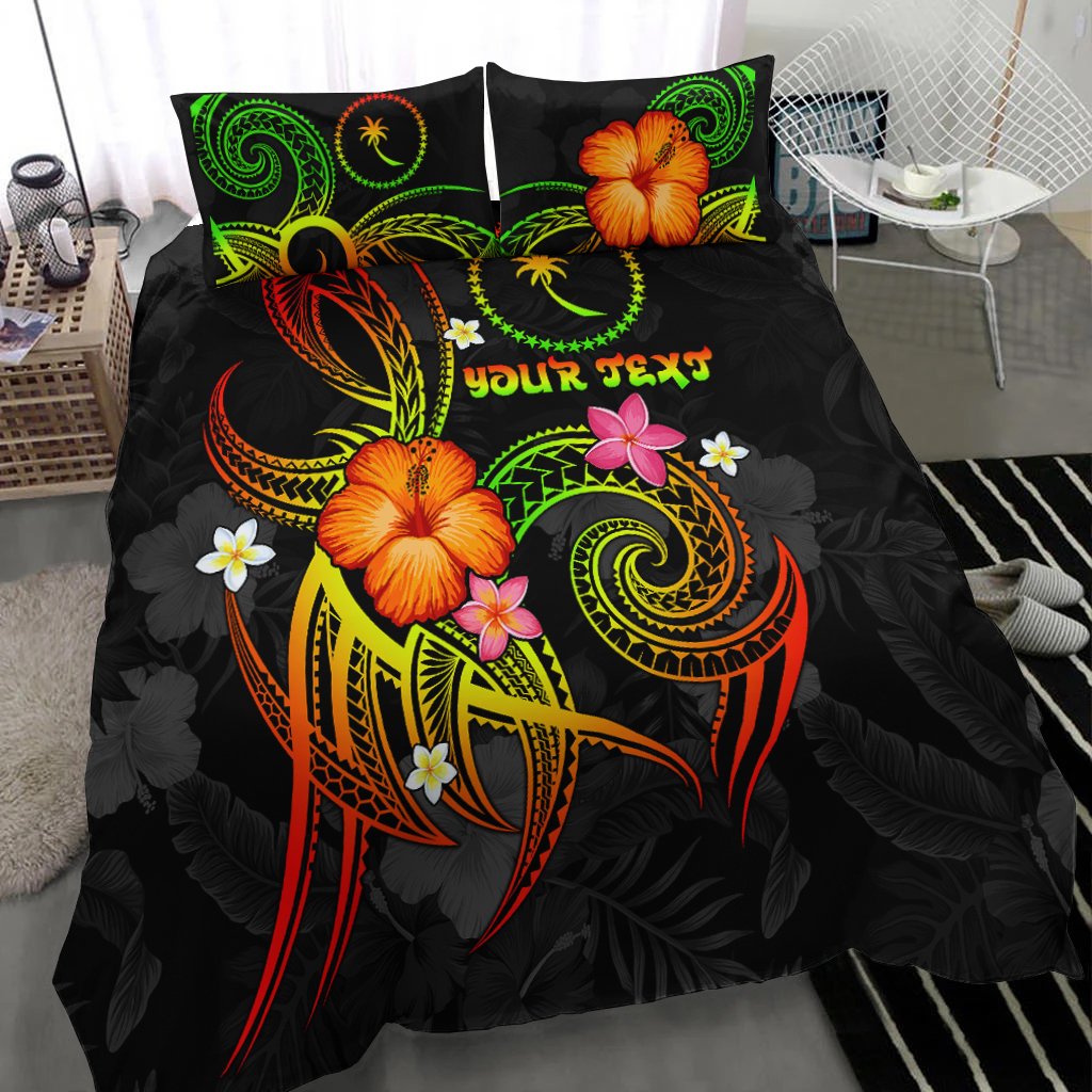 Chuuk Polynesian Personalised Bedding Set - Legend of Chuuk (Reggae) - Polynesian Pride