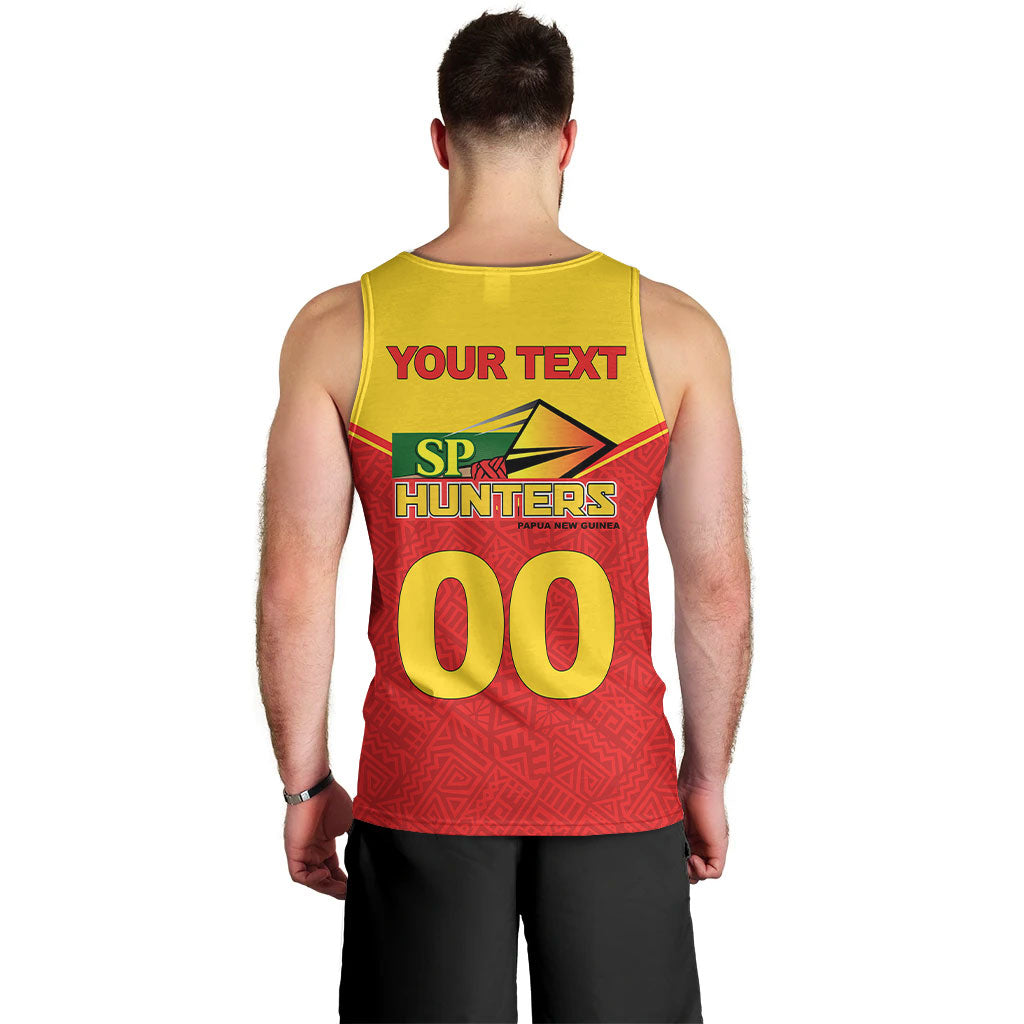 (Custom Personalised) Papua New Guinea SP Hunters Pride Men Tank Top - LT12 - Polynesian Pride