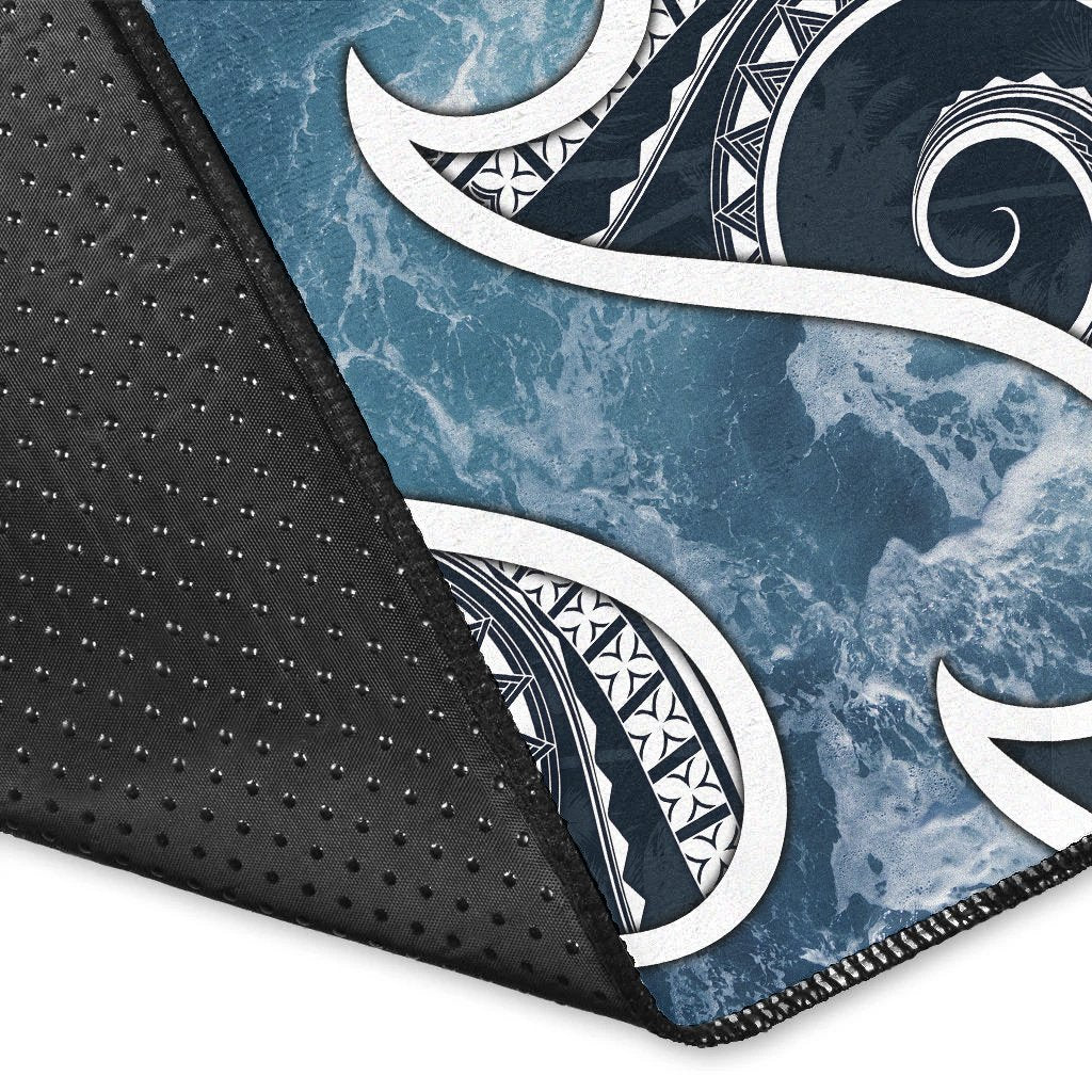Tahiti Polynesian Area Rug - Ocean Style - Polynesian Pride
