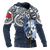 Tonga Polynesian Hoodie (Zip up) Tongan Pride (Blue) - Polynesian Pride