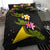 Tokelau Polynesian Bedding Set - Plumeria Tribal - Polynesian Pride