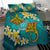 Samoa Polynesian Bedding Set - Manta Ray Ocean - Polynesian Pride