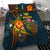 Guam Polynesian Bedding Set - Legend of Guam (Blue) - Polynesian Pride