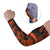 Hawaii Polynesian Warrior Kakau Arm Sleeve 43 (Set of Two)-Orange LT6 Set of 2 Orange - Polynesian Pride