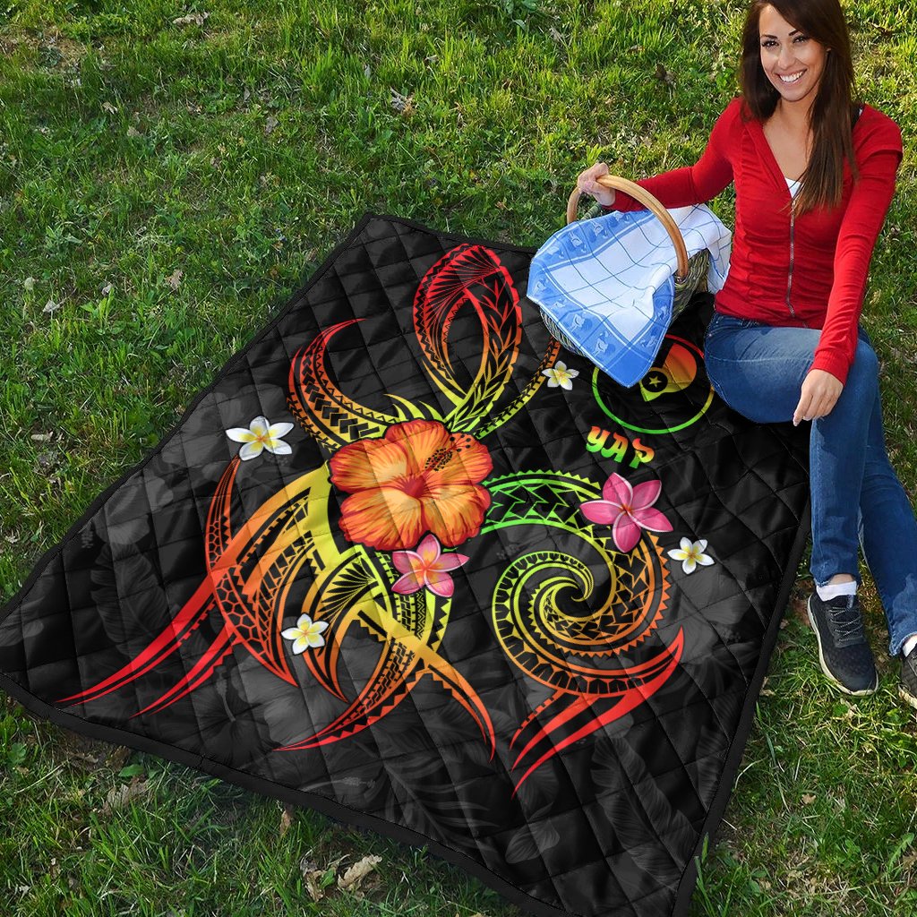 YAP Polynesian Premium Quilt - Legend of YAP (Reggae) - Polynesian Pride