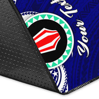 (Custom Personalised) Papua New Guinea Bougainville Pride Area Rug - LT12 - Polynesian Pride