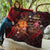 Vanuatu Polynesian Premium Quilt - Legend of Vanuatu (Red) - Polynesian Pride