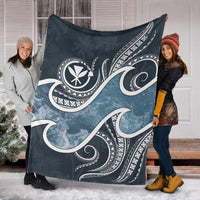 Polynesian Hawaii Premium Blanket - Ocean Style - Polynesian Pride