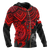 Tonga Polynesian Hoodie (Zip up) Red Turtle - Polynesian Pride