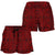 Polynesian Lauhala Mix Red Women's Short Women Red - Polynesian Pride