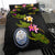 Marshall Islands Polynesian Bedding Set - Plumeria Tribal - Polynesian Pride