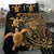 Polynesian Turtle Bedding Set Honu Family Gold LT4 - Polynesian Pride