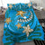 Chuuk Bedding Set - Spring Style Blue Color - Polynesian Pride