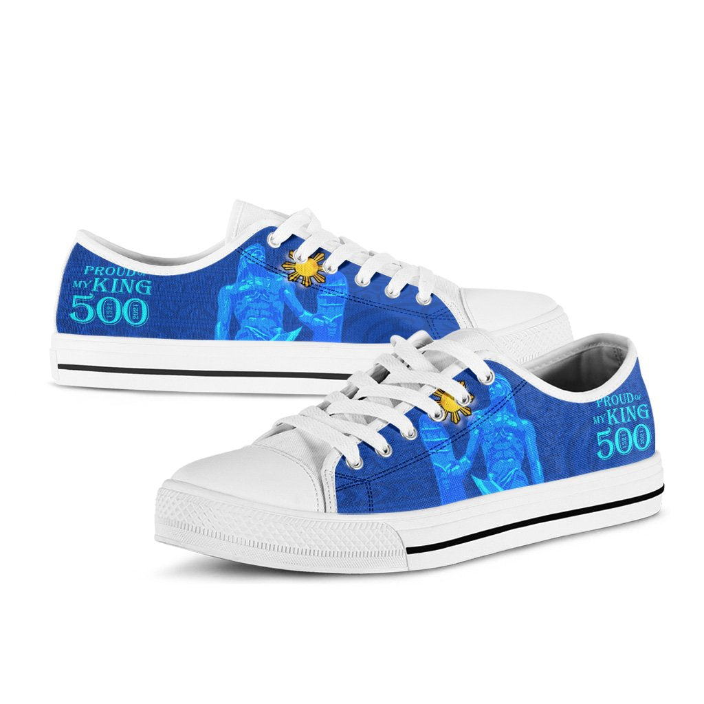 Philippines Low Top Shoes - Proud Of My King - Polynesian Pride