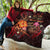 Fiji Polynesian Personalised Premium Quilt - Legend of Fiji (Red) - Polynesian Pride