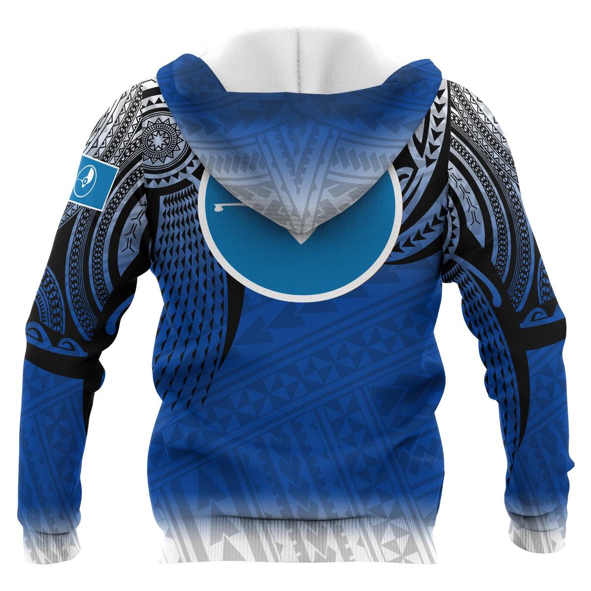 Yap Micronesia Hoodie Tattoo Pattern - Polynesian Pride