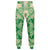 Polynesian Plumeria Mix Green Joggers Unisex Green - Polynesian Pride