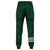 Hawaii Warrior Helmet Football Green Kakau Joggers - Polynesian Pride