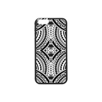 Polynesian 12 Rubber Phone Case One Size iPhone 6/6s Black - White - Polynesian Pride