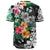 Hawaii Forest Tropical Flower Baseball Jersey - Polynesian Pride