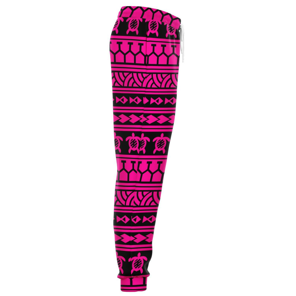 Polynesian Tattoo Tribal Pink Joggers - Polynesian Pride