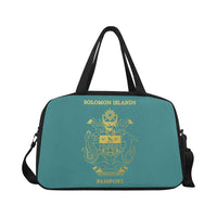 Solomon Islands Passport Fitness Handbag - Polynesian Pride