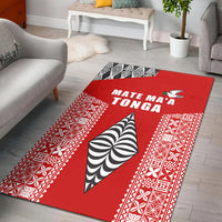 Tonga Rugby Area Rug - Mate Ma'a Tonga LT13 - Polynesian Pride