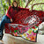 Fiji Premium Quilt - Turtle Plumeria (Red) - Polynesian Pride