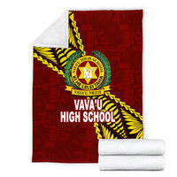 Tonga Vava'u High School Tongan Patterns Blanket - LT12 - Polynesian Pride