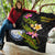 Marshall Islands Polynesian Quilt - Plumeria Tribal - Polynesian Pride