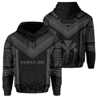Hawaii Kanaka Polynesian Hoodie Active Grey Unisex Grey - Polynesian Pride