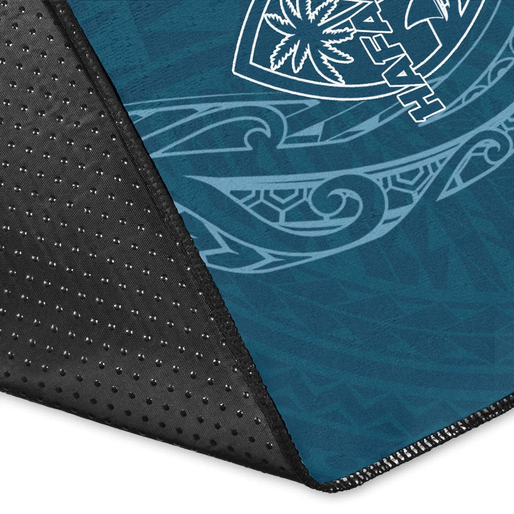 Guam Area Rug - Hafa Adai Pattern Style - Polynesian Pride