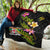 Fiji Polynesian Quilt - Plumeria Tribal - Polynesian Pride