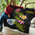 Federated States Of Micronesia Polynesian Quilt - Plumeria Tribal - Polynesian Pride