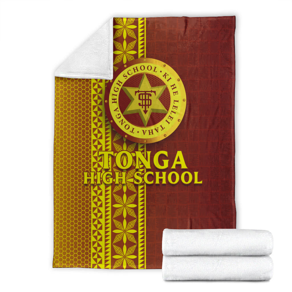 Tonga High School Blanket - Ngatu Pattern - LT12 - Polynesian Pride