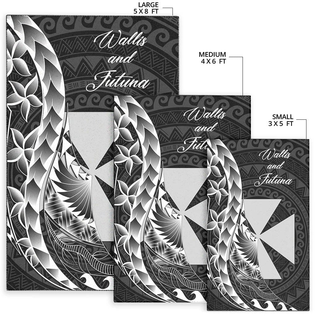 Wallis and Futuna Area Rug - Polynesian Pattern Style - Polynesian Pride