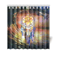Hibiscus Dreamcatcher Shower Curtain - Polynesian Pride
