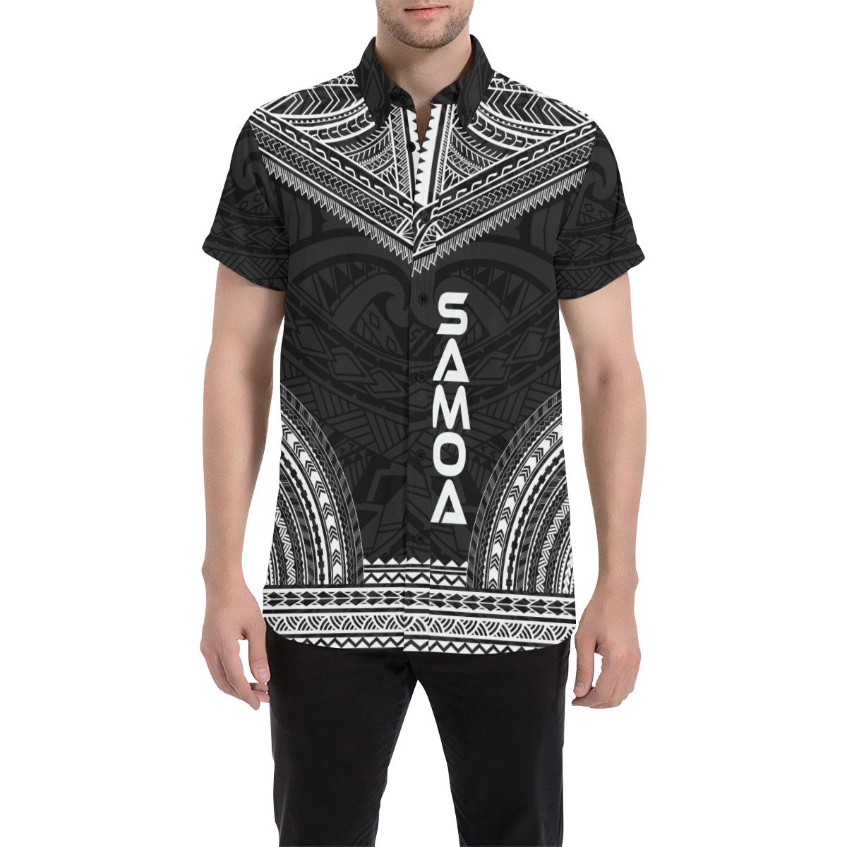 Samoa Polynesian Chief Shirt - Black Version - Polynesian Pride