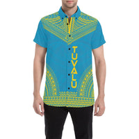Tuvalu Polynesian Chief Shirt - Flag Version - Polynesian Pride