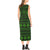 Polynesian Phaedra Sleeveless Open Fork Long Dress - Green Turtle - Polynesian Pride