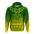 Custom Cook Islands Turtle With Tribal Hoodie LT12 - Polynesian Pride