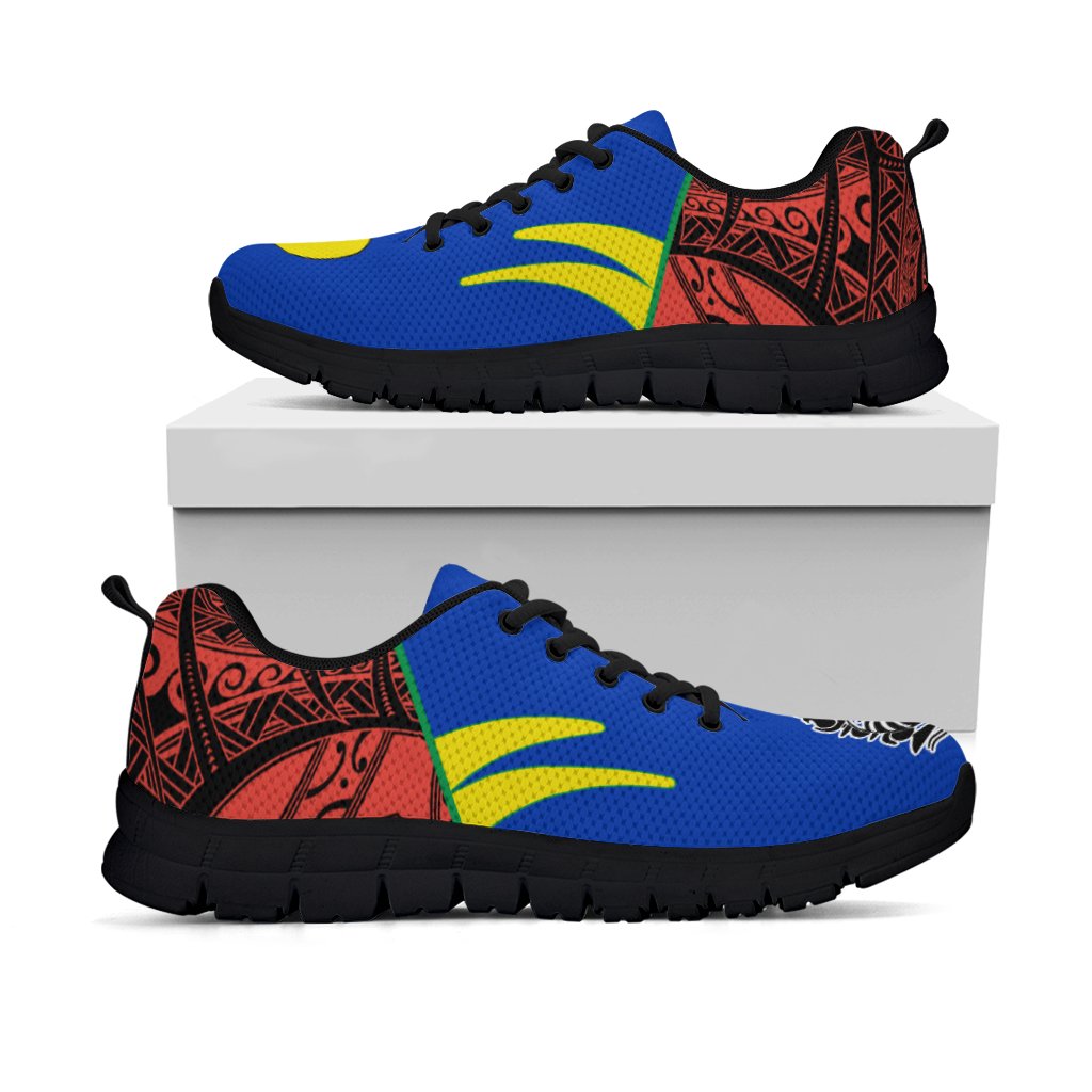 New Caledonia Sneakers - Symmetrical Lines - Polynesian Pride