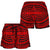 Polynesian Seamless Red Women's Short Women Red - Polynesian Pride