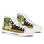 Fiji High Top Shoes - Polynesian Gold Patterns Collection - Polynesian Pride