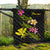 Hawaii Polynesian Quilt - Plumeria Tribal - Polynesian Pride