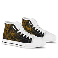 Tonga High Top Shoes - Wings Style - Polynesian Pride
